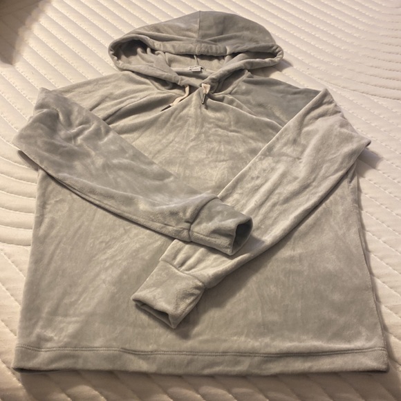 J Crew Velour hoodie and pants - Picture 2 of 4
